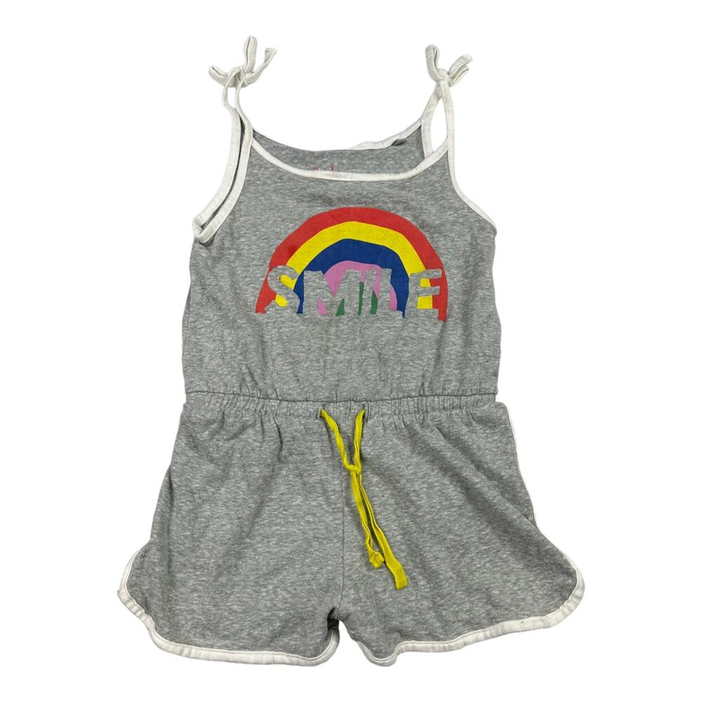 Girls Mini Boden Rainbow Romper Size 5 - 6 years